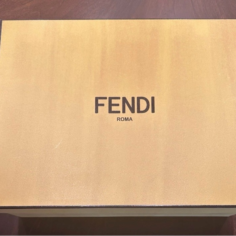 Fendi Luxurious yellow Storage Box